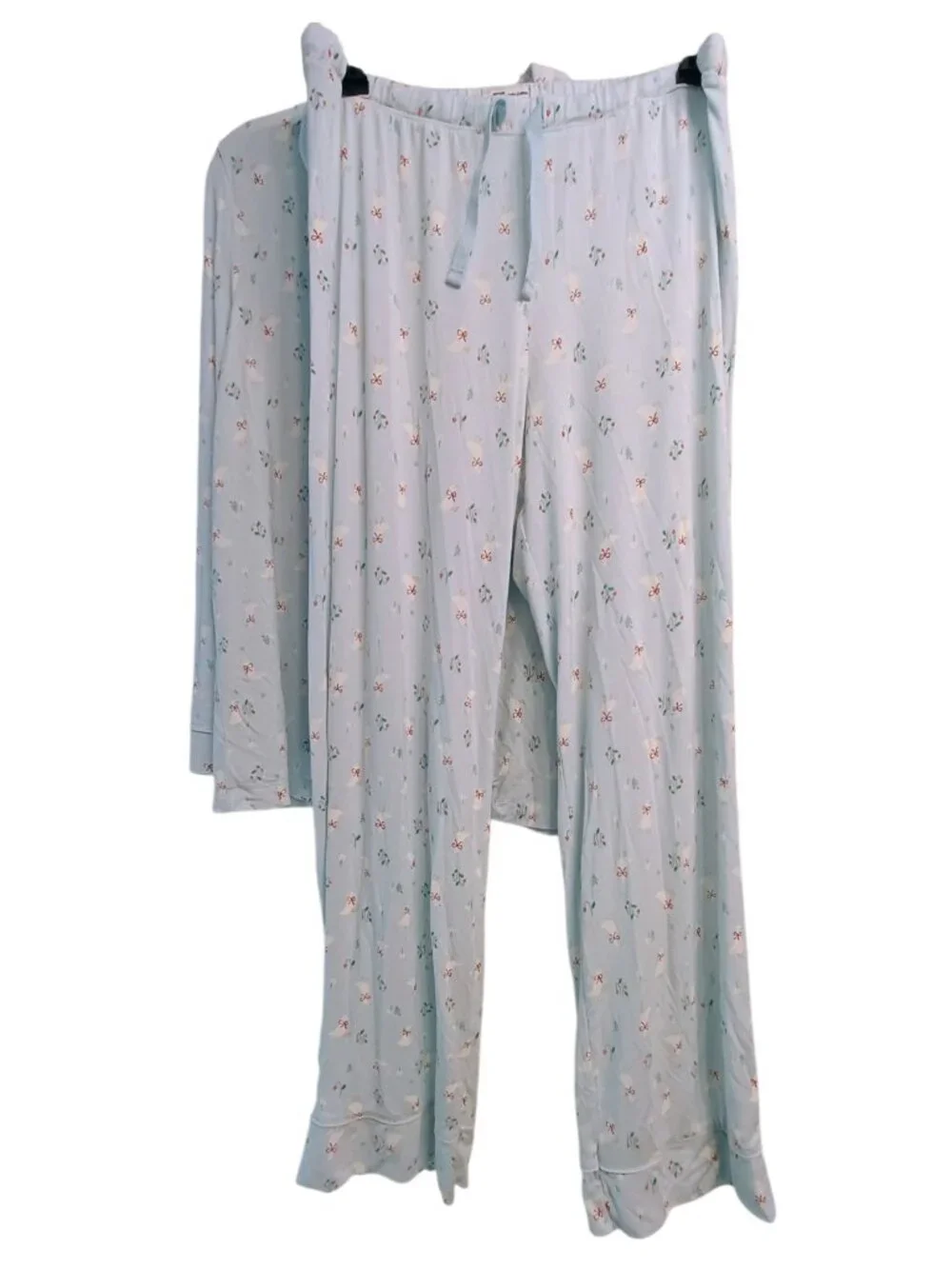 Pajamas, soft pajamas, long sleeve pajama comfortable sleepwear. - Picture 8 of 8